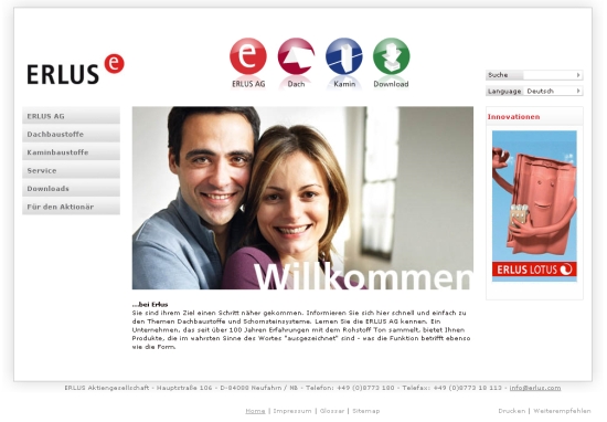 Willkommen - www.Erlus.de